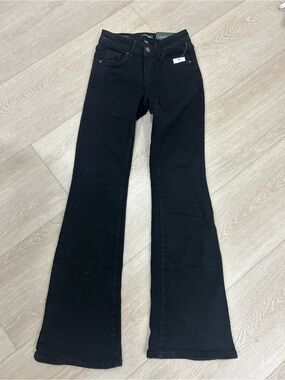 Black Flared Jeans